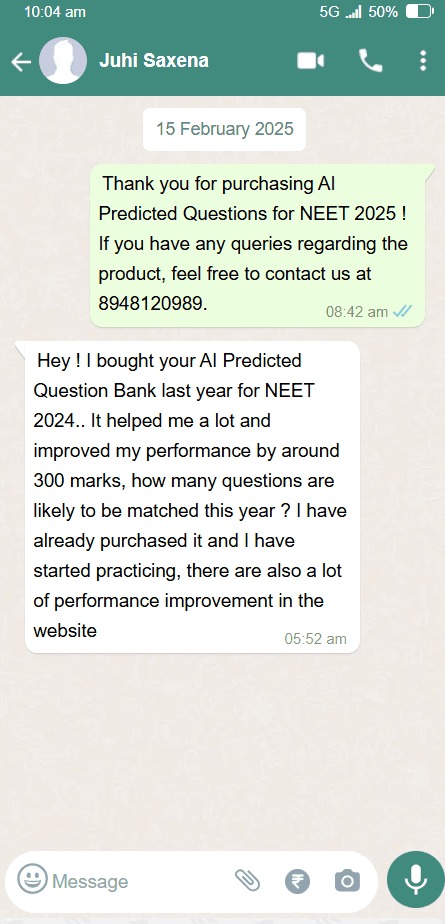 NEET Aspirant Testimonial 6
